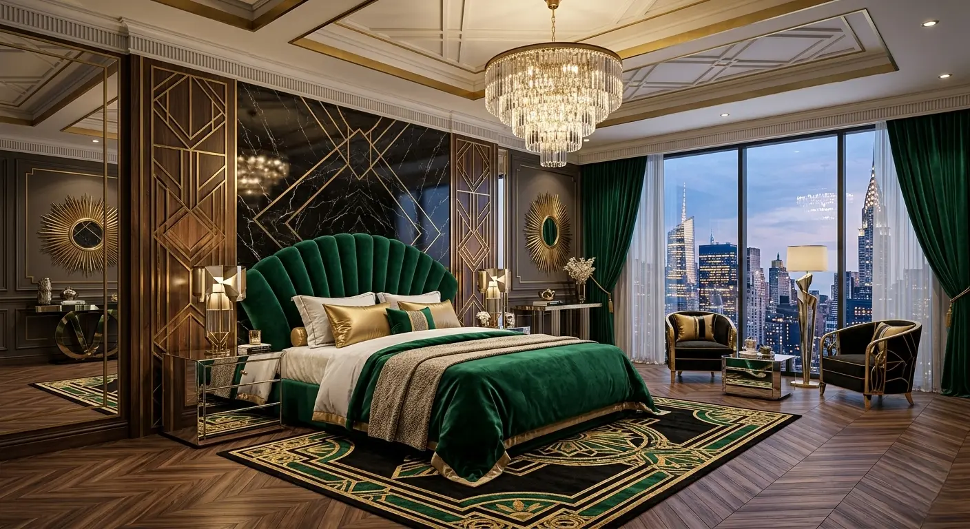 Art deco bedroom Bangalore
